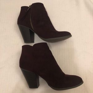 Booties: Charlotte Russe- size 7